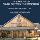 Dorset Theatre Festival Names Winners of 5th Annual Jean E. Miller Young Playwrights…