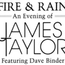 Priscilla Beach Theatre to Present FIRE & RAIN James Taylor Tribute Featuring Dave Bi