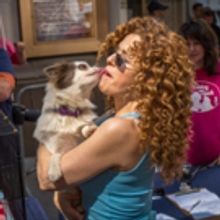 Bernadette Peters and Malcolm McDowell Host BROADWAY BARKS Today