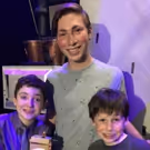 Photo Flash: Broadway Bricks Creator Visits CHARLIE AND THE CHOCOLATE FACTORY Actors…