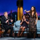 VIDEO: Olivia Munn Gifts Mindy Kaling a Stun Blaster on LATE LATE SHOW