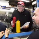 Photo Flash: Michael Moore Treats THE TERMS OF MY SURRENDER Audience to Free Hot Dogs