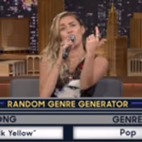 VIDEO: Miley Cyrus Takes On 'Musical Genre Challenge' on TONIGHT Video