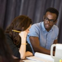 Photo Flash: Inside Rehearsal with William Jackson Harper, Cristin Milioti and More f