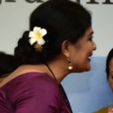 Dancer Geeta Chandran Receives NIRBHAYA PURUSKAR