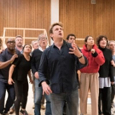 Photo Flash: In Rehearsal for SAINT GEORGE AND THE DRAGON at the National Theatre