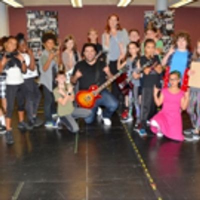 Photo Coverage: SCHOOL OF ROCK Touring Company Meets The Press