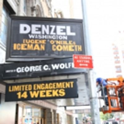 Up on the Marquee: THE ICEMAN COMETH with Denzel Washington