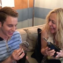 VIDEO: Ben Platt & Rachel Bay Jones Check Out Their Freshly-Engraved Tonys for the Fi