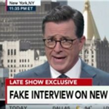 VIDEO: Stephen Colbert Mocks Trump Jr., Kellyanne Conway in Show Opener