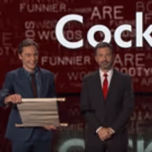 VIDEO: Jimmy Kimmel & Jim Parsons Present the Funniest Words