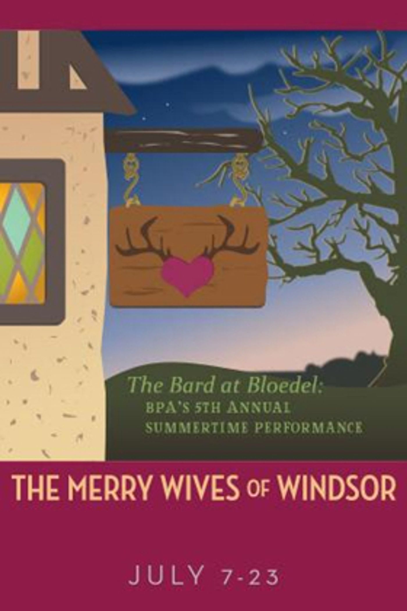 BPA's The Bard at the Bloedel to Present THE MERRY WIVES OF WINDSOR  Image