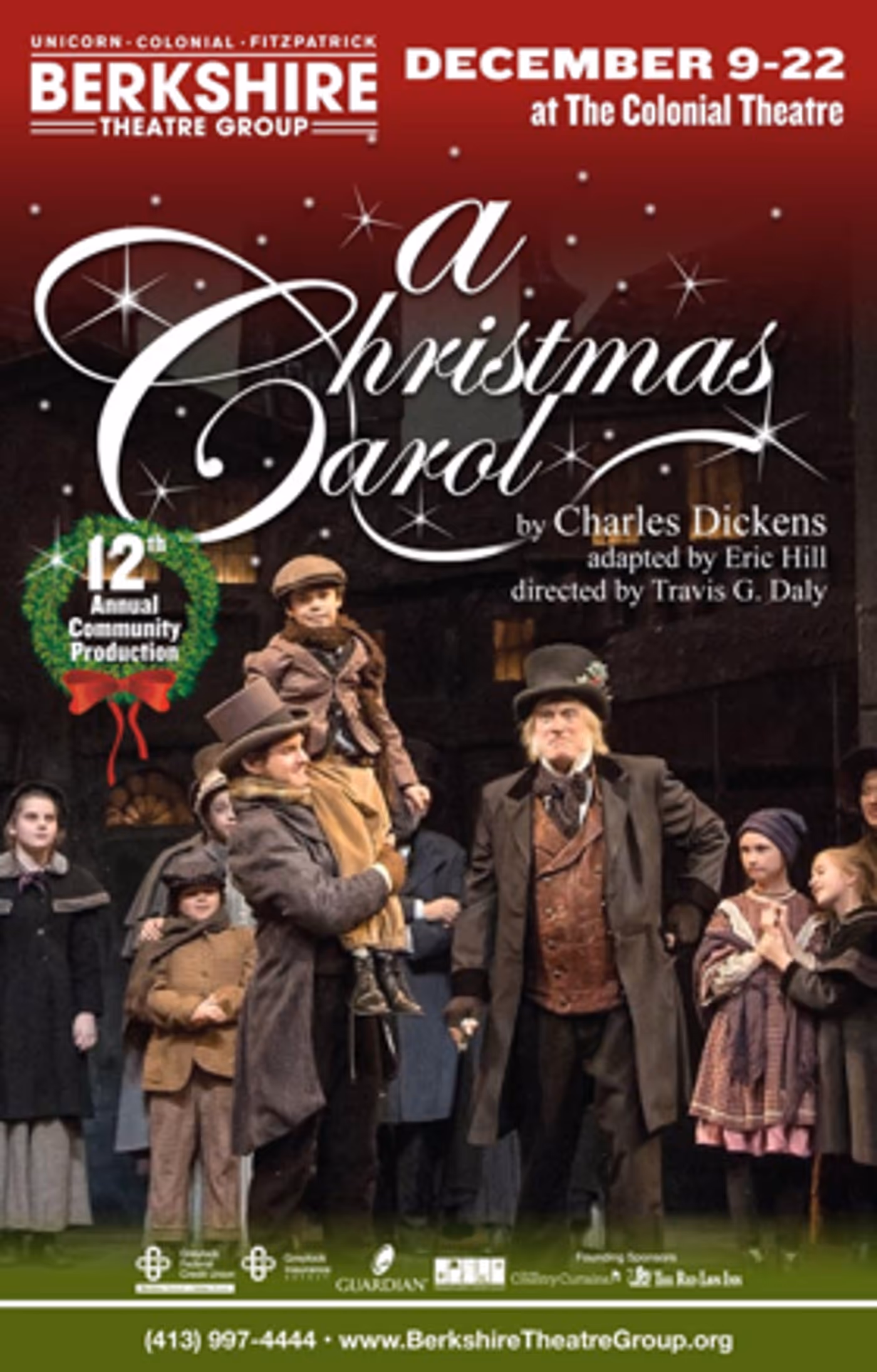 A CHRISTMAS CAROL to Return to The Colonial Theatre This December A CHRISTMAS CAROL to Return to The Colonial Theatre This December Image