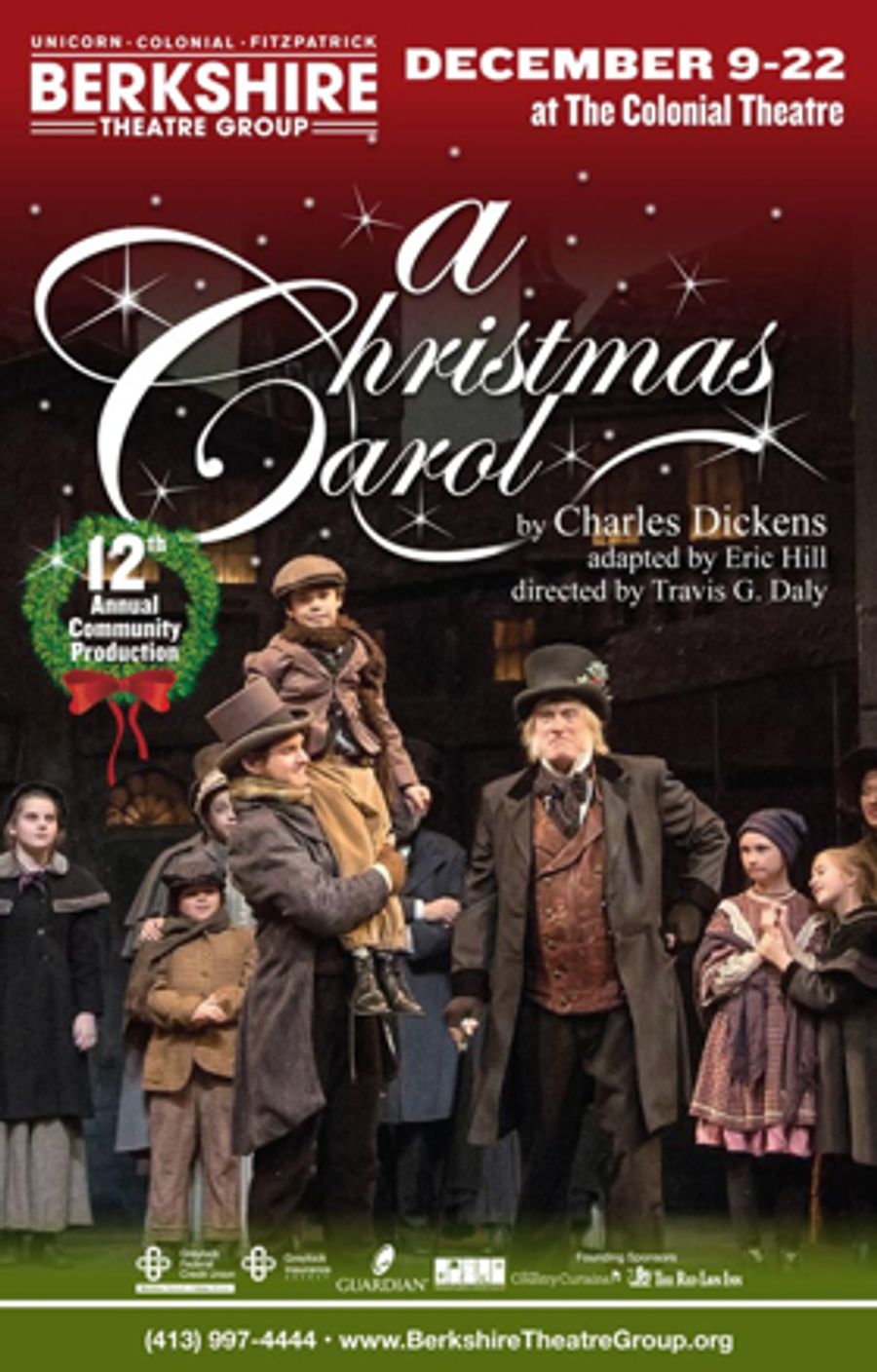 A CHRISTMAS CAROL to Return to The Colonial Theatre This December Image