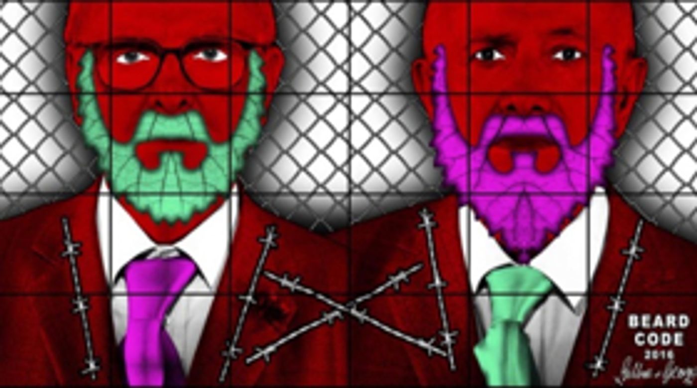 Lehmann Maupin Announces Gilbert & George's THE BEARD PICTURES Exhibit  Image