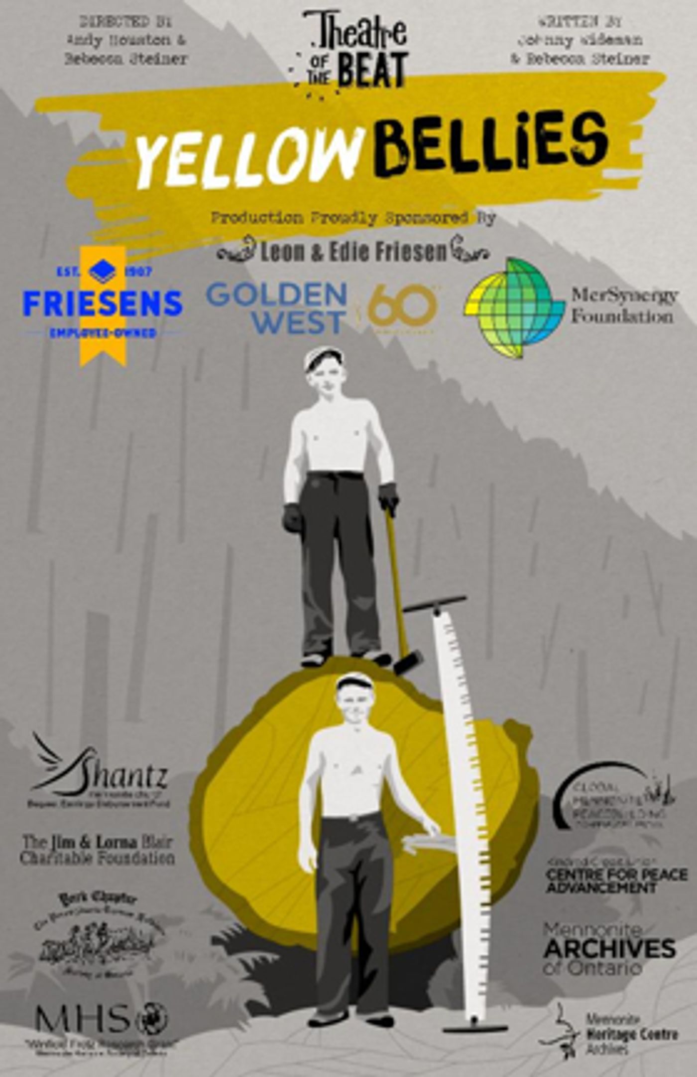 Theatre of the Beat to Tour YELLOW BELLIES Across Manitoba and Saskatchewan Image