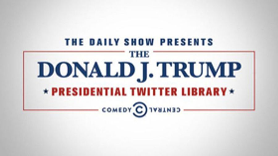 DAILY SHOW WITH TREVOR NOAH PRESENTS: THE DONALD J. TRUMP PRESIDENTIAL TWITTER LIBRARY Heads to Chicago Image