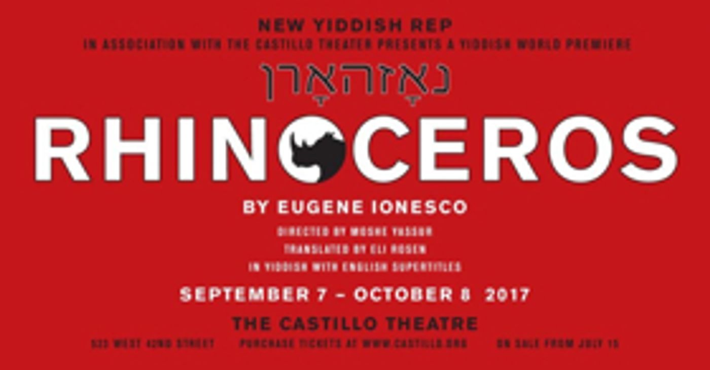 New Yiddish Rep's RHINOCEROS Enters Final Week Off-Broadway  Image