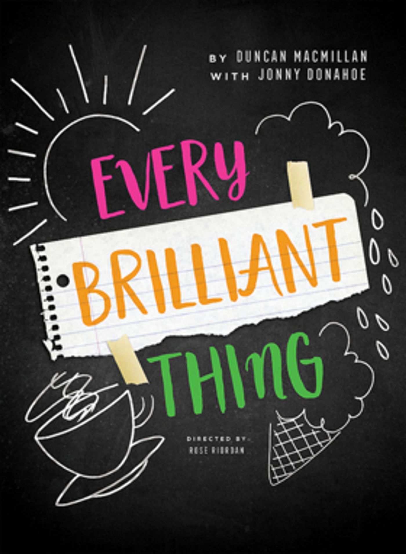 EVERY BRILLIANT THING Opens this September at The Armory  Image