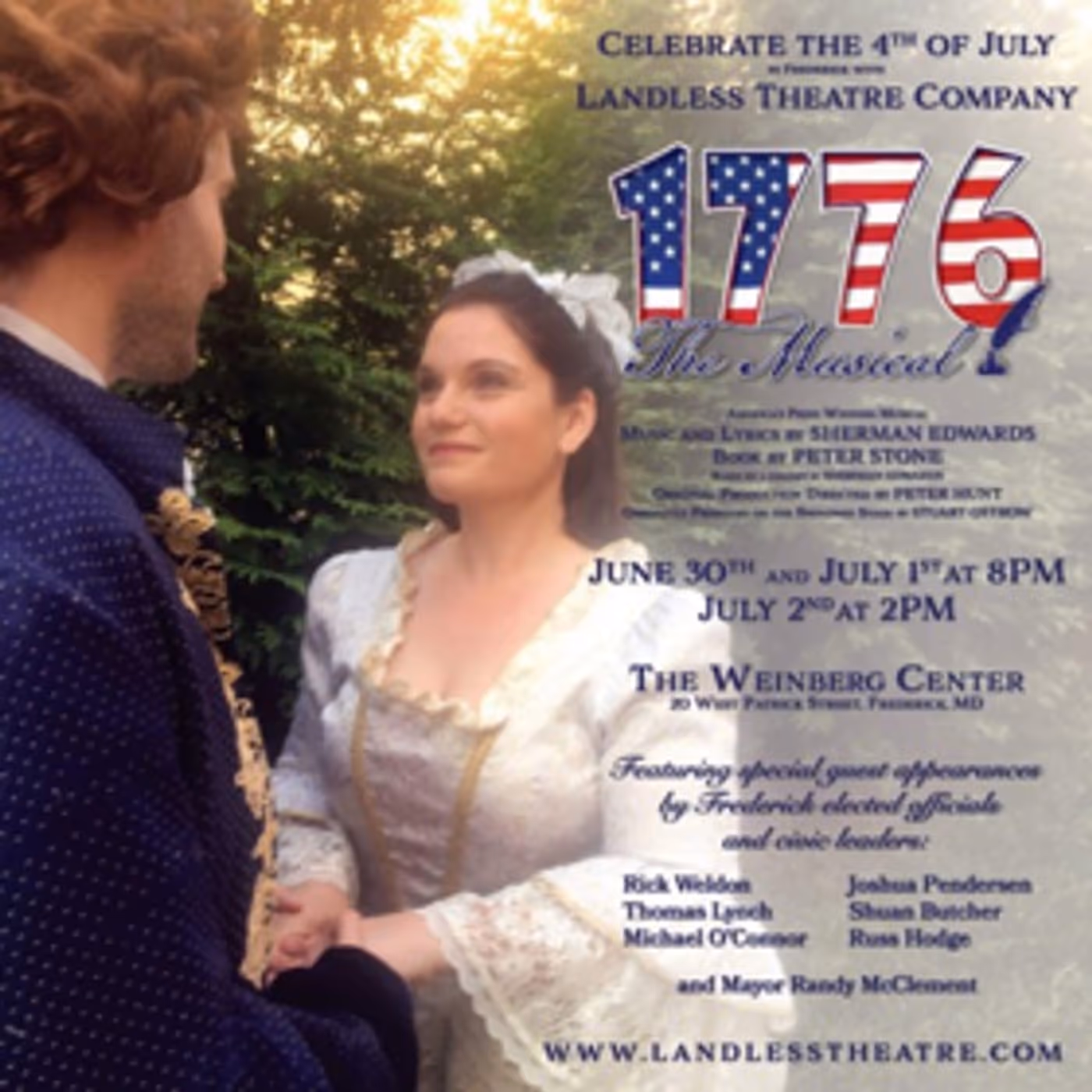 Landless Theatre Company Strikes Back this Weekend with 1776 Image