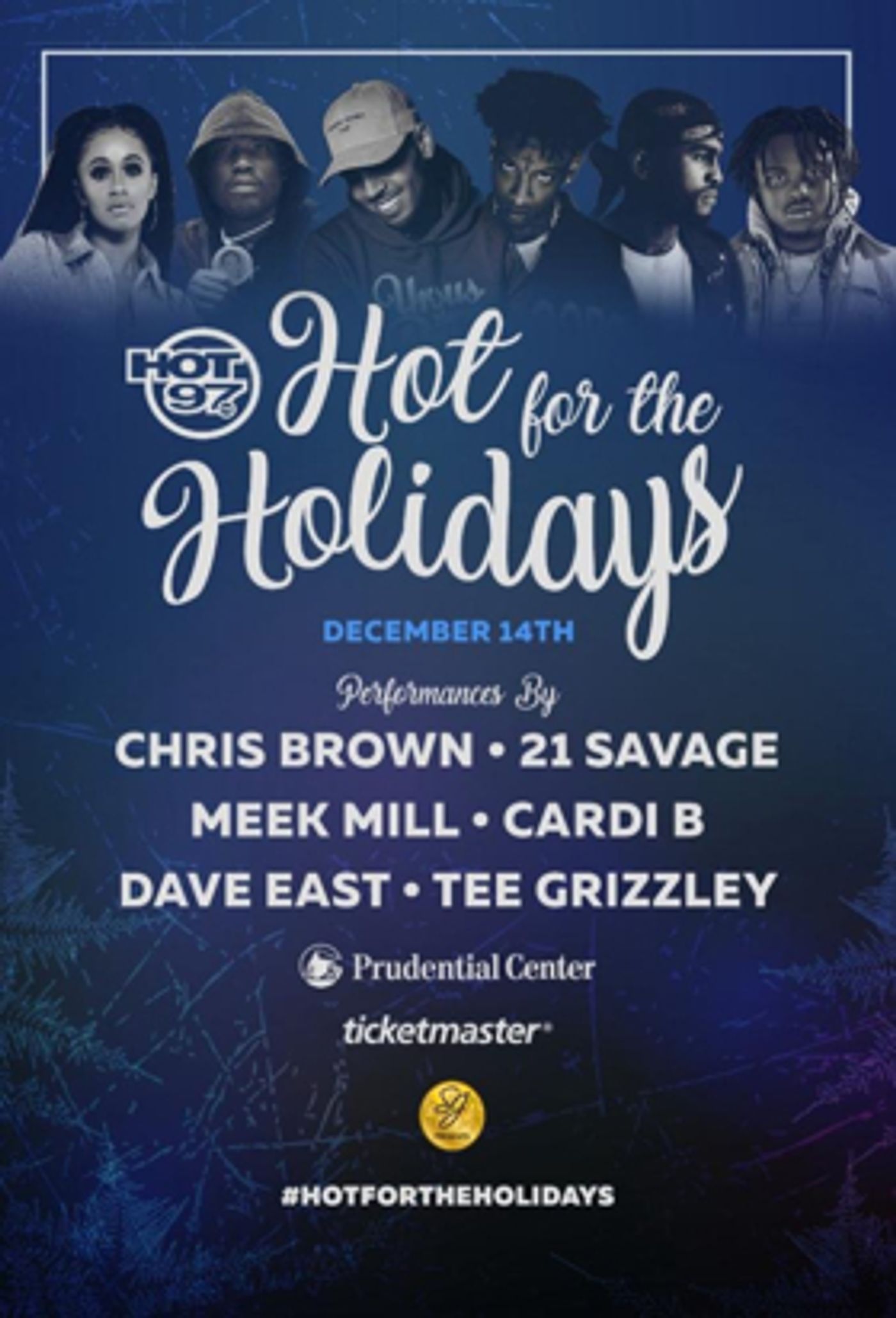Chris Brown and More Set for HOT 97's HOT FOR THE HOLIDAYS at Prudential Center  Image