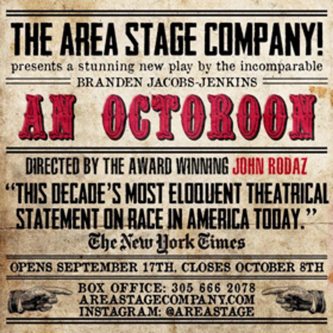 AN OCTOROON Makes Its Florida Premiere at The Area Stage Company  Image