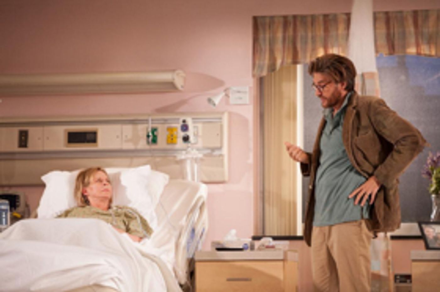 Review: Halley Feiffer Creates A FUNNY THING for Two Opposites Overseeing Their Mothers at a Cancer Treatment Center  Image