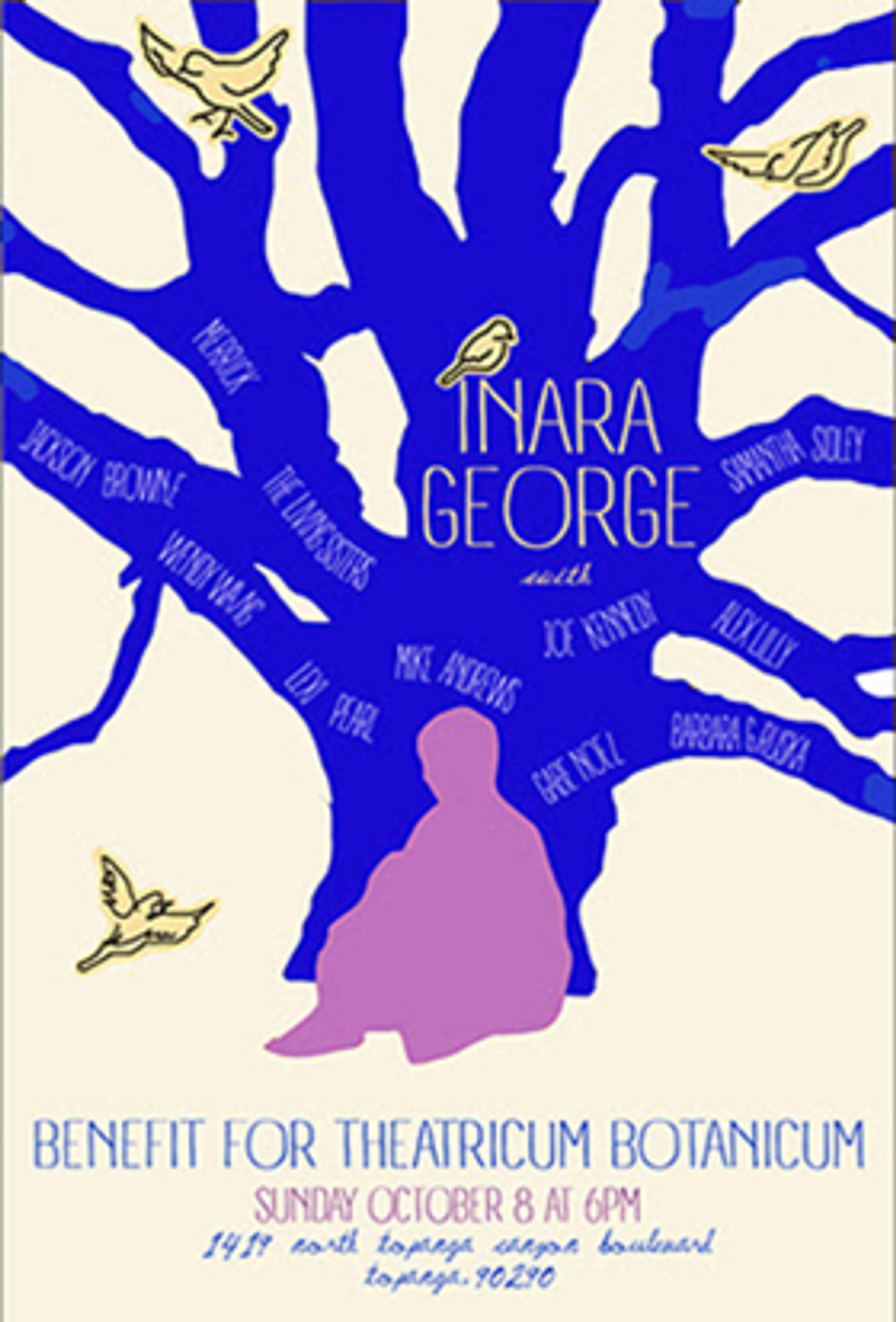 Inara George & Friends to Play Theatricum Botanicum This Fall  Image