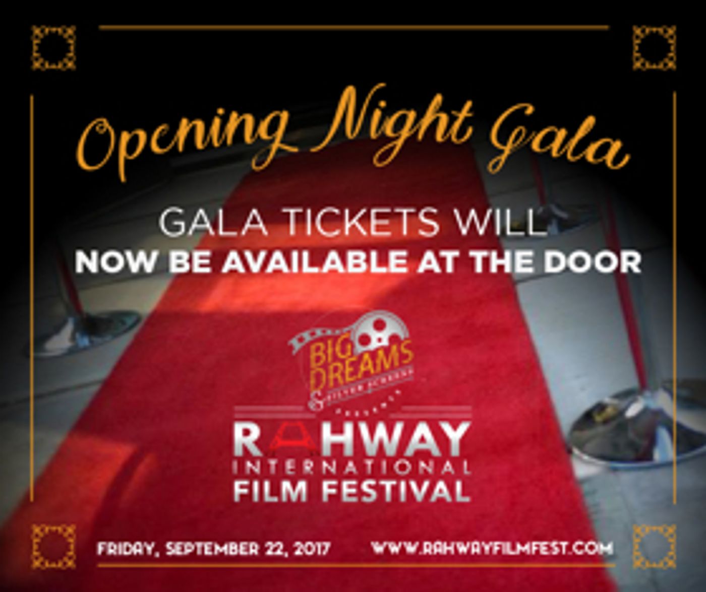 2017 Rahway International Film Festival to Host Opening Gala This Friday  Image