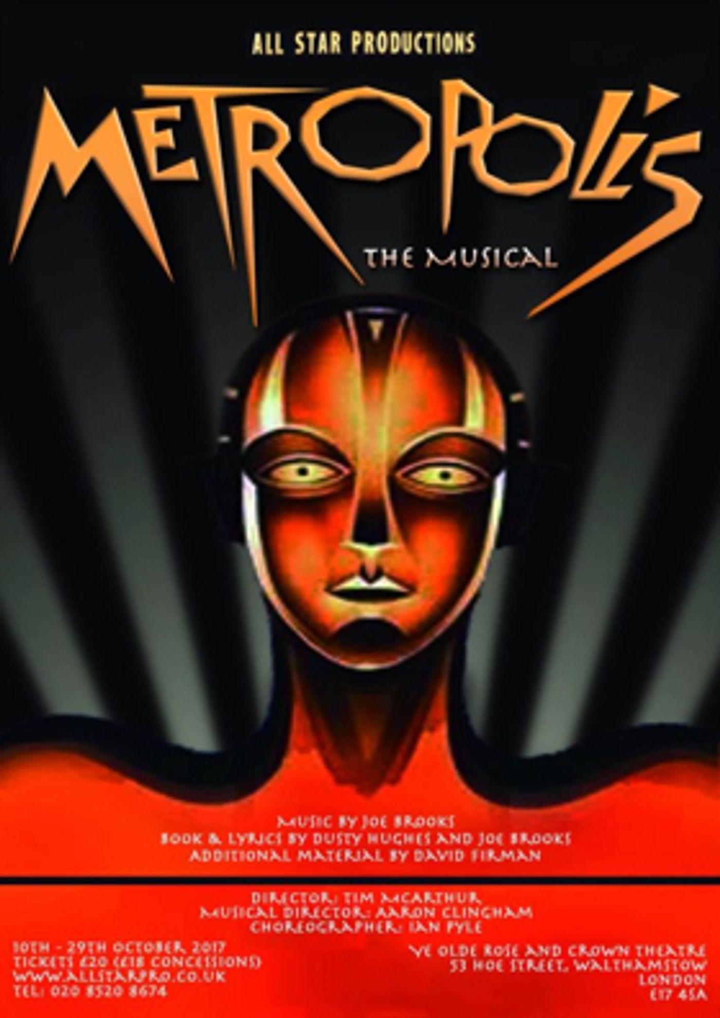 All Star Productions Concludes 2017 Season with METROPOLIS Image