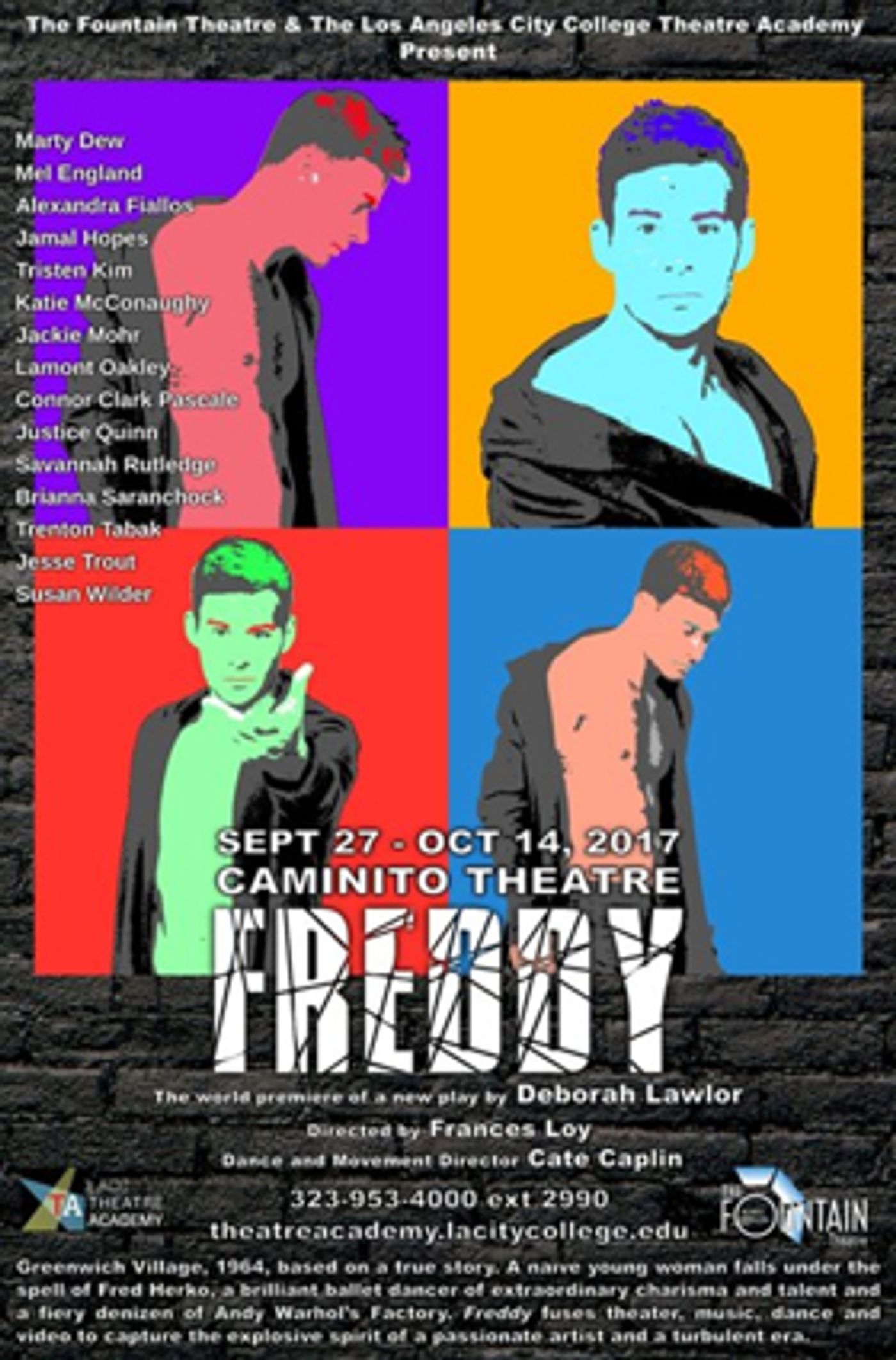 Review: World Premiere FREDDY Pays Tribute to the Life and Death of an Avant-Garde Dance Icon  Image