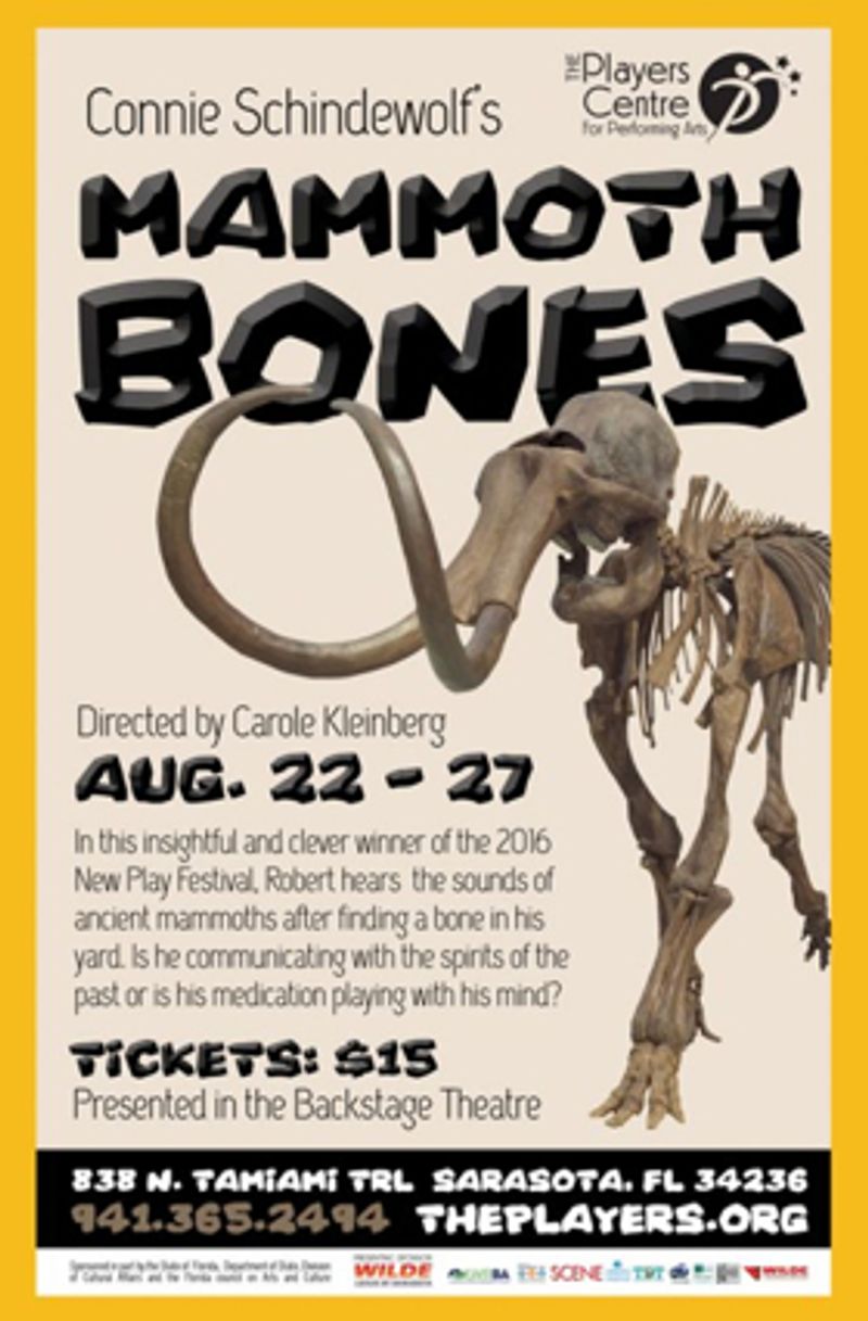 The Players Centre Breathes Life Into The 2016 New Play Festival Winner MAMMOTH BONES Image