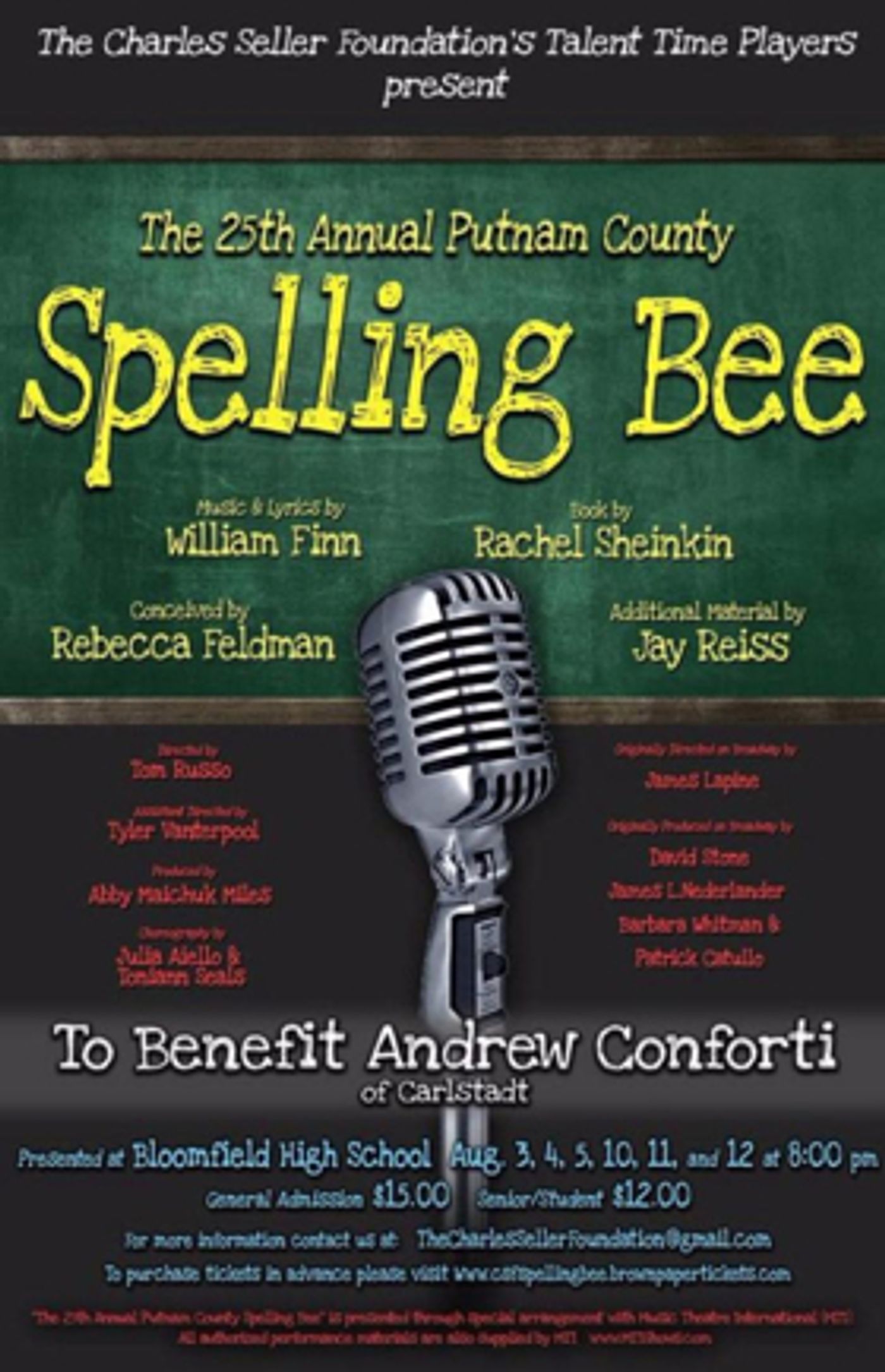 Review: THE 25TH ANNUAL PUTNAM COUNTY SPELLING BEE presented by The Charles Seller Foundation  Image