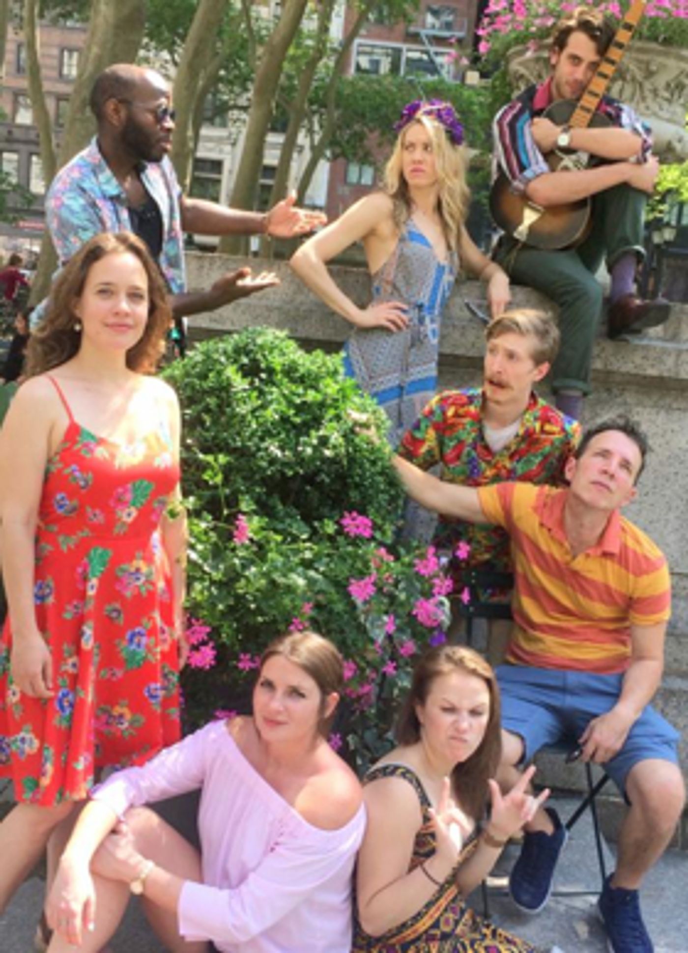 Drilling Company Stages Festive TWELFTH NIGHT in Bryant Park  Image