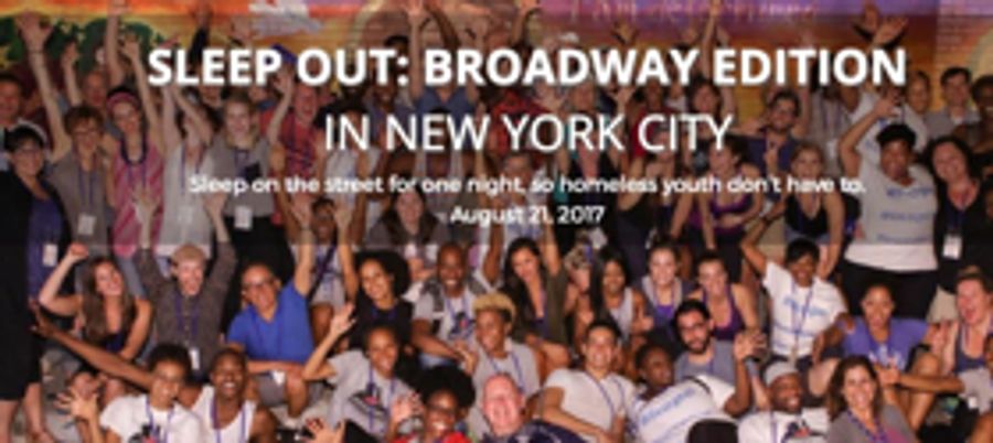 Stephanie J. Block, Darius de Haas and More Rally Broadway Community for 2017 Covenant House 'Sleep Out' Image