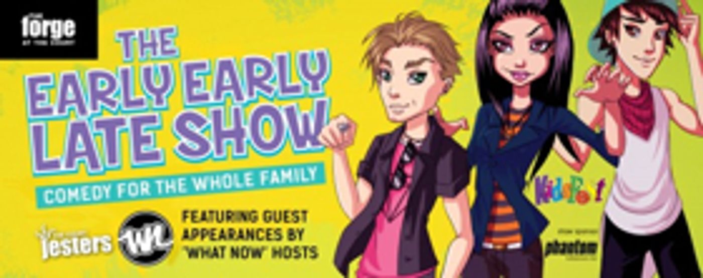 Improv Comedy Comes to Kidsfest in THE EARLY EARLY LATE SHOW  Image