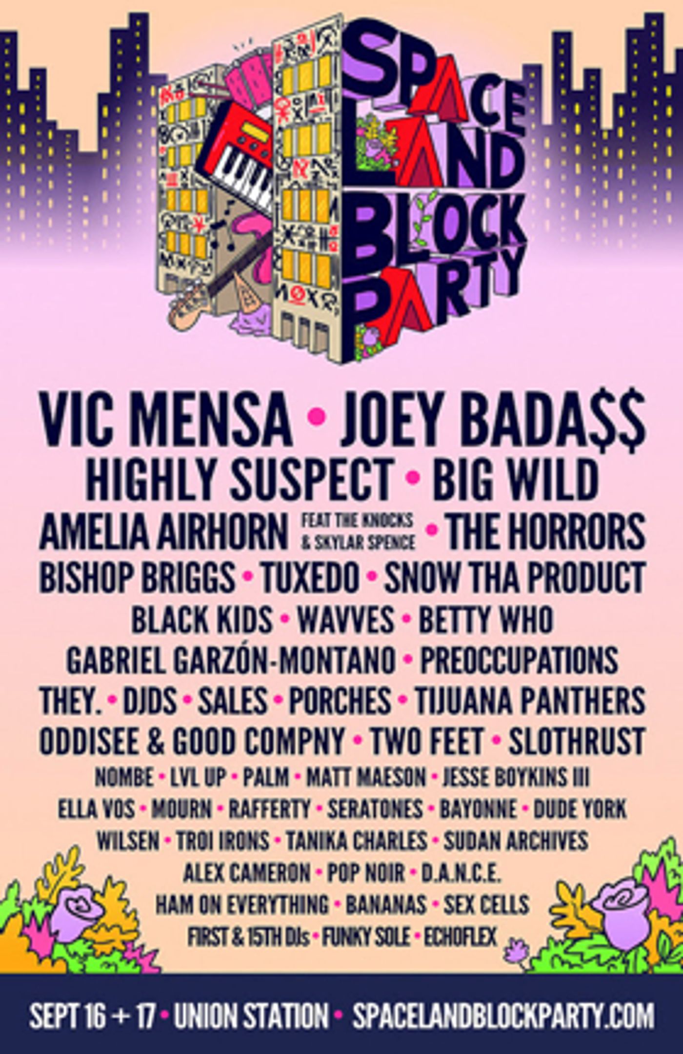 Spaceland Block Party Expands Lineup, Announces Daily Lineups  Image
