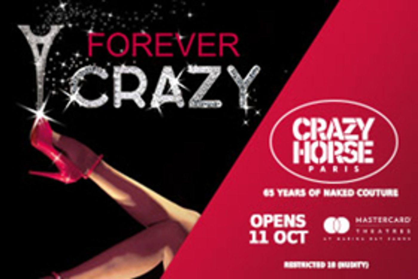 Crazy Horse to Tour FOREVER CRAZY in Singapore  Image