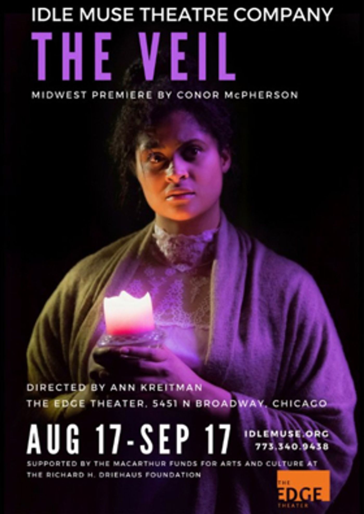 Idle Muse Theatre Company to Stage Midwest Premiere of Conor McPherson's THE VEIL  Image