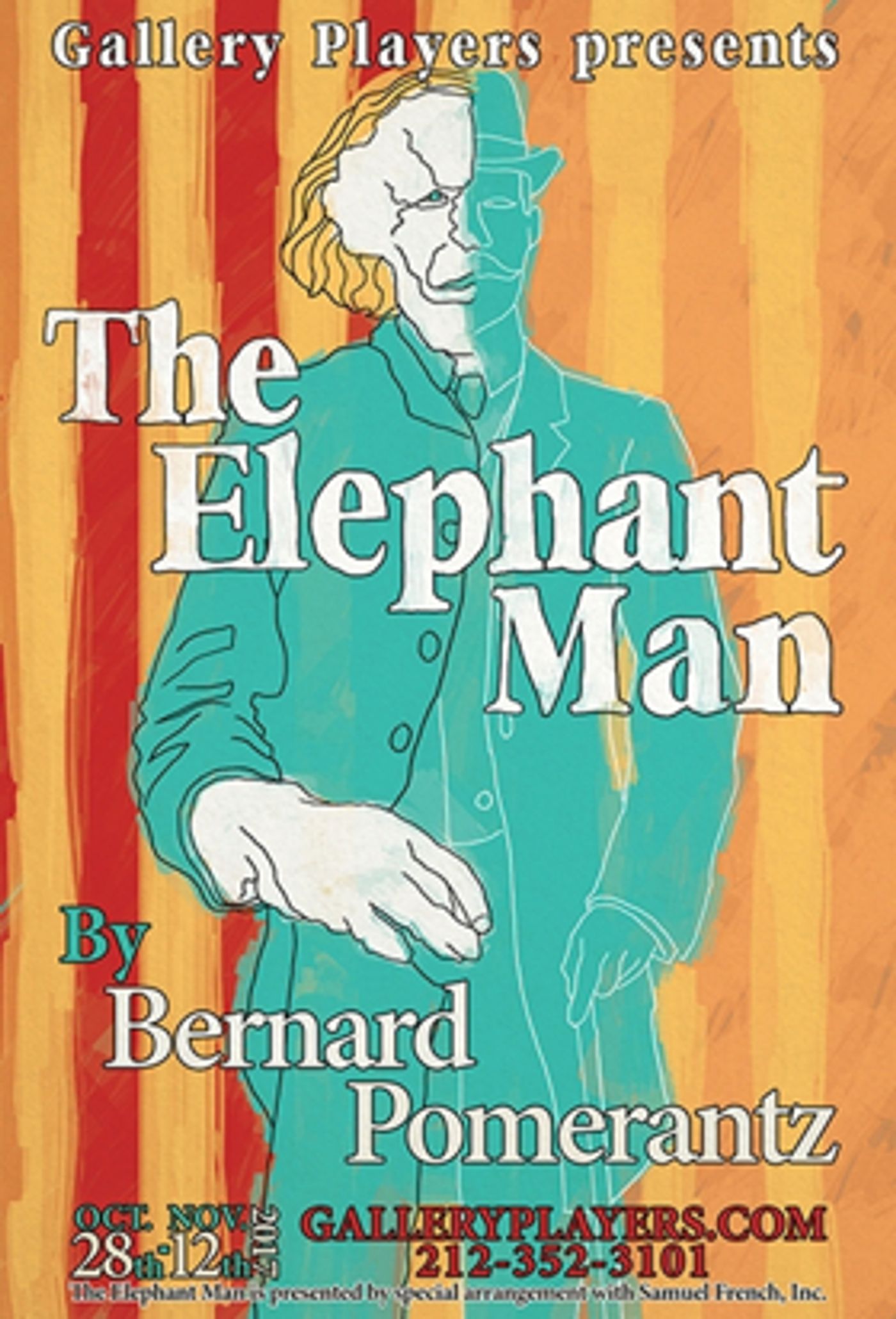 THE ELEPHANT MAN Opens this Month at Gallery Players Image