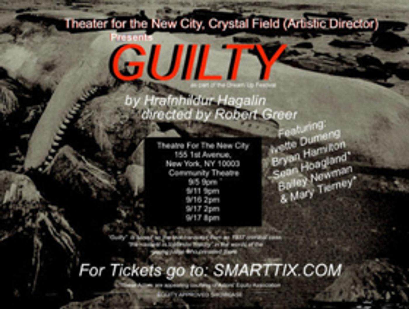 Icelandic GUILTY to Make English Language Debut as Part of TNC's Dream Up Festival  Image