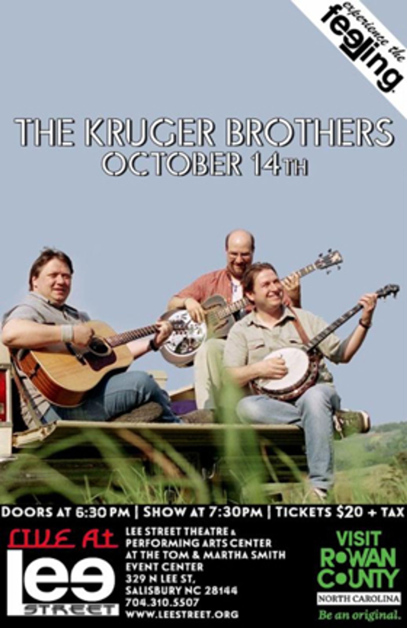 The Kruger Brothers Head to Lee Street this Saturday  Image