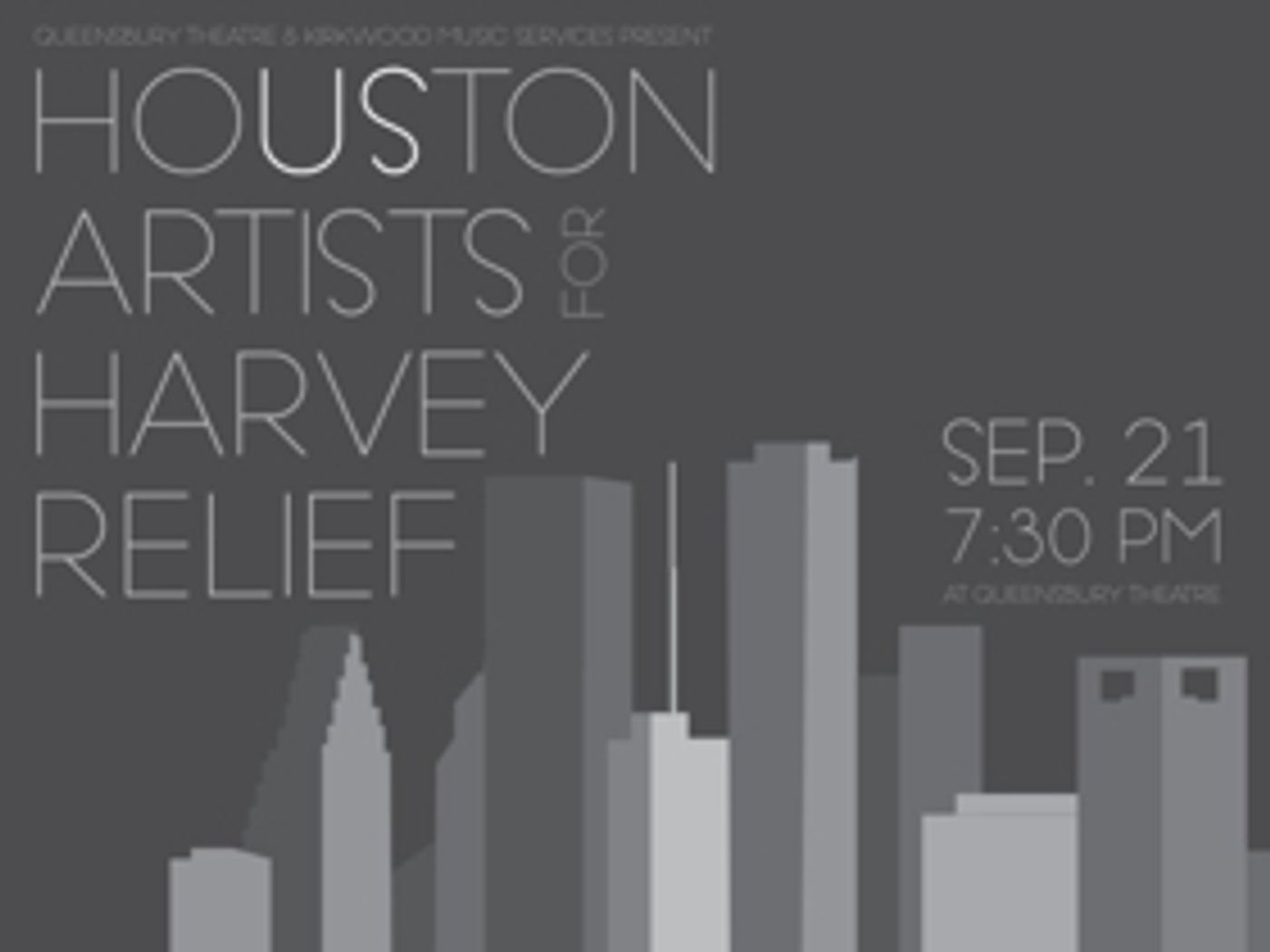 Performers Announced for HOUSTON ARTISTS FOR HARVEY RELIEF Benefit Concert  Image