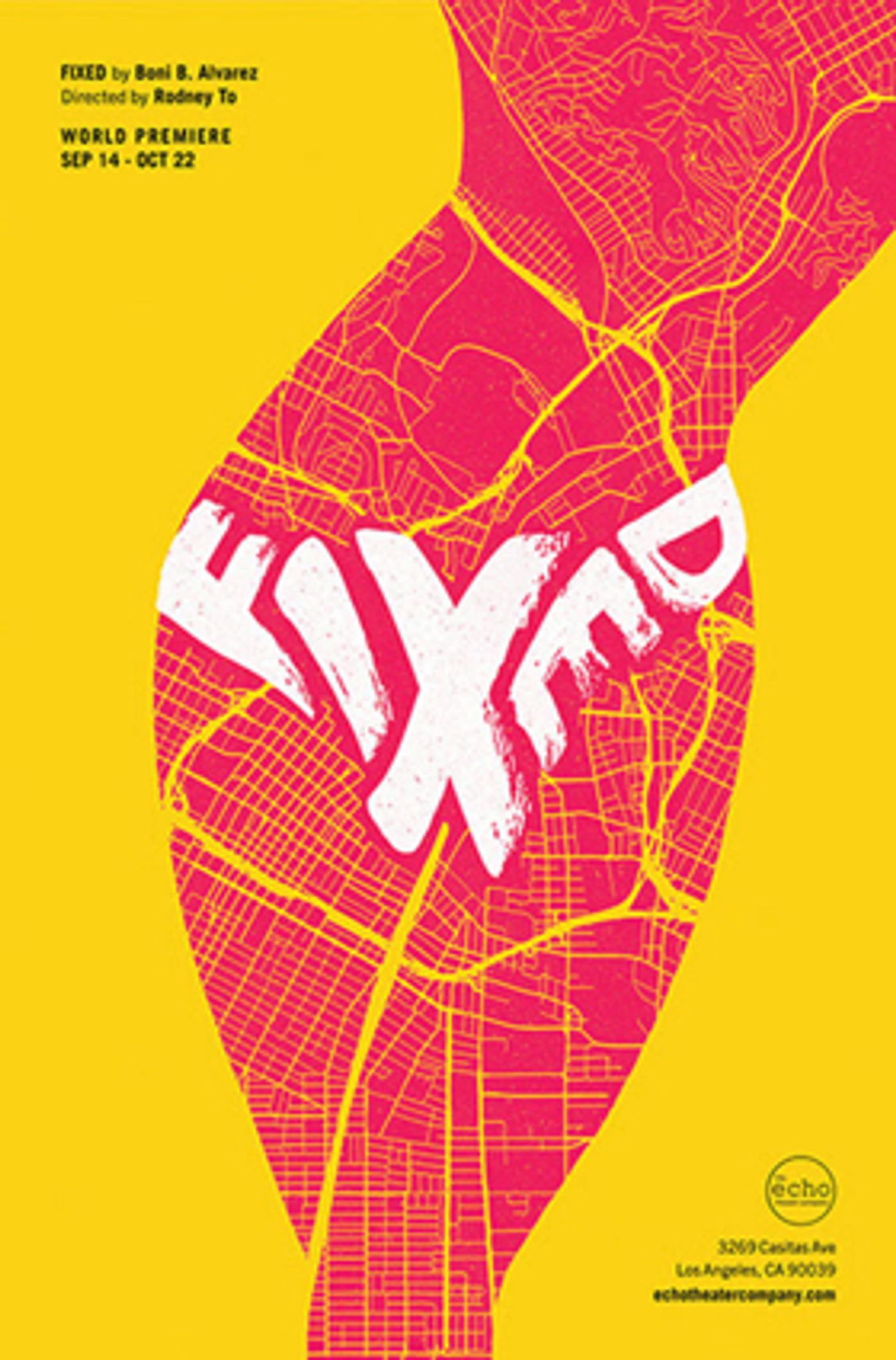 Funny, Tragic and Provocative New Play FIXED to Continue Echo Theater's 20th Season  Image