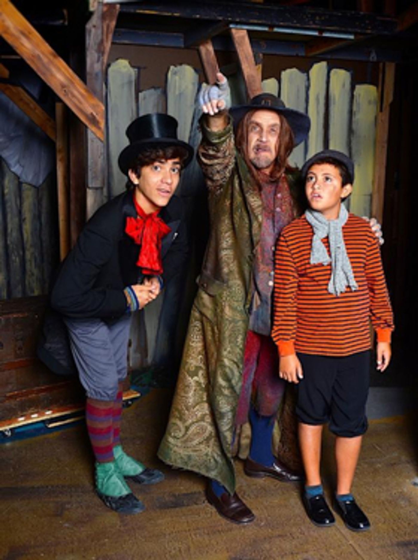 Please Sir, Can We Have Some More?' The Palm Canyon Theatre Presents OLIVER  Image