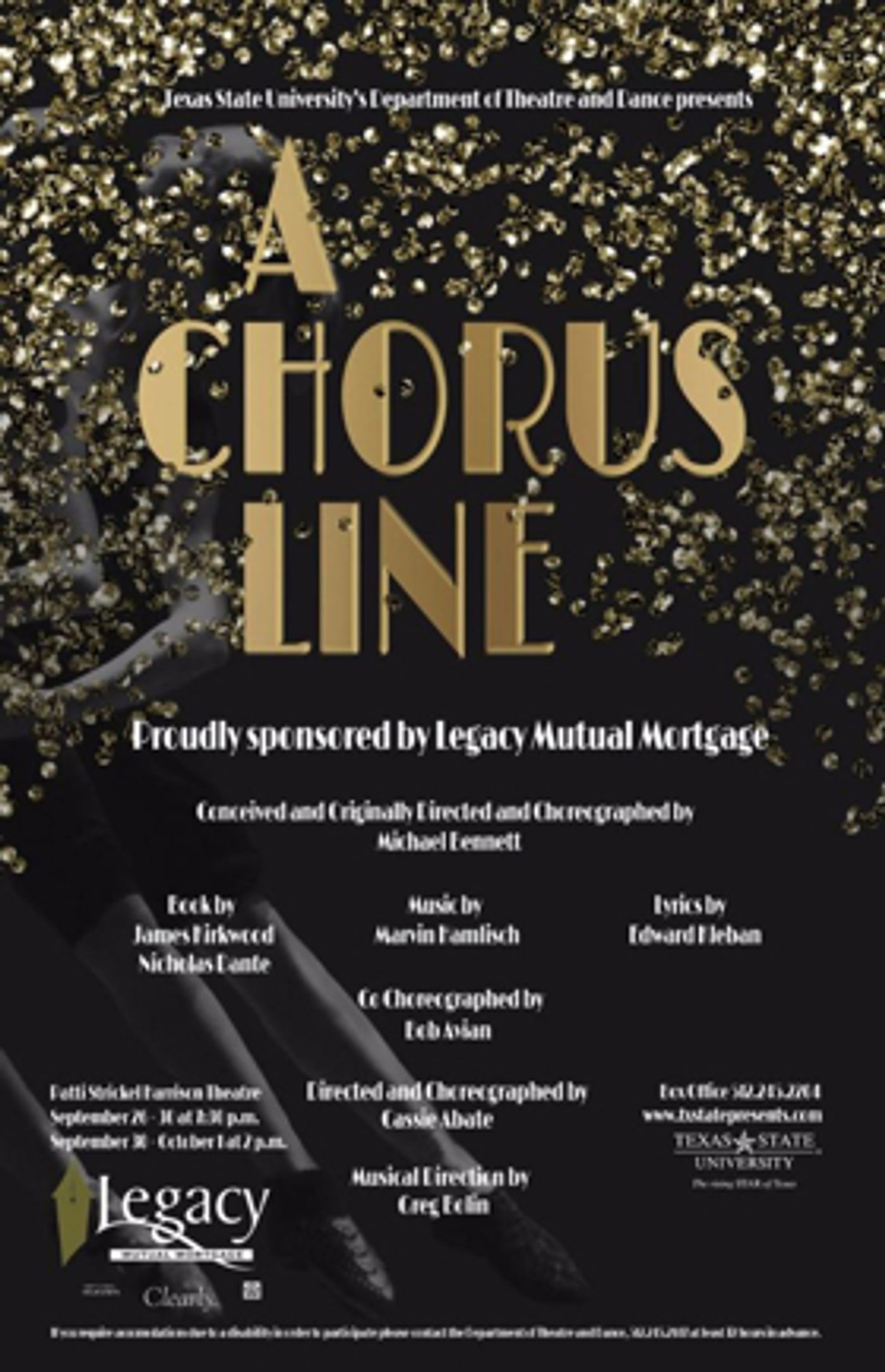 All Sales from Texas State's A CHORUS LINE to Go to Student Scholarships  Image