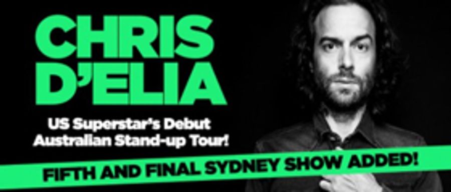 Comedian Chris D'elia Adds Fifth and Final Show to Sydney Lineup this October Image