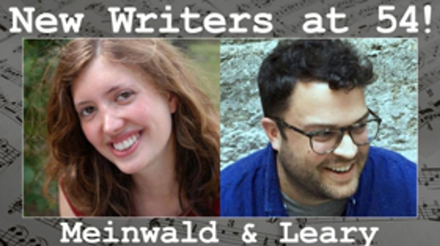 Feinstein's/54 Below Presents NEW WRITERS AT 54: Songs by Julia Meinwald & Gordon Leary  Image
