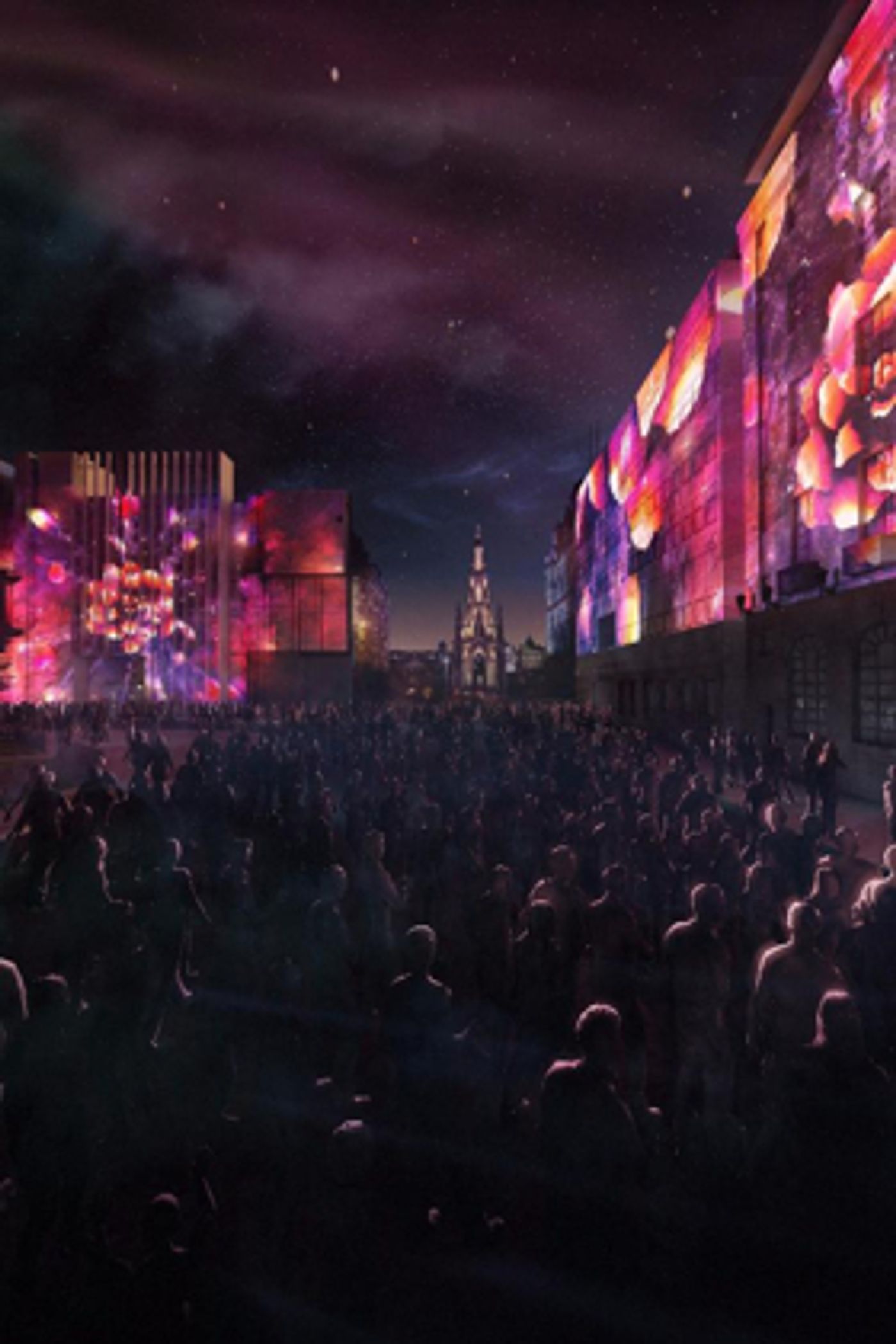 Edinburgh Festival Celebrates the Start of its 70th Anniversary with Standard Life Opening Event: Bloom Edinburgh Festival Celebrates the Start of its 70th Anniversary with Standard Life Opening Event: Bloom Image