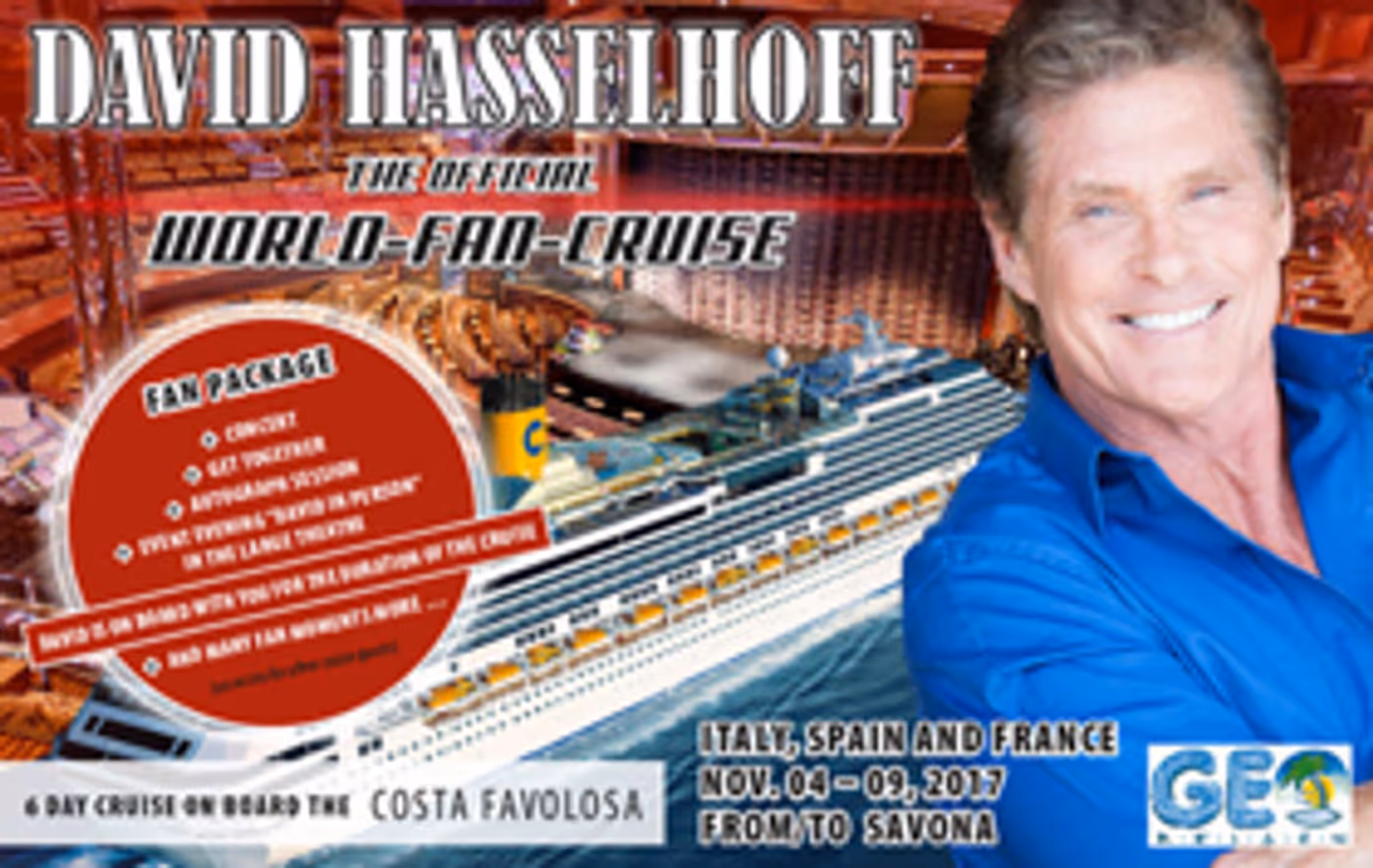 David Hasselhoff's Entire Family Set for World Fan Cruise Image